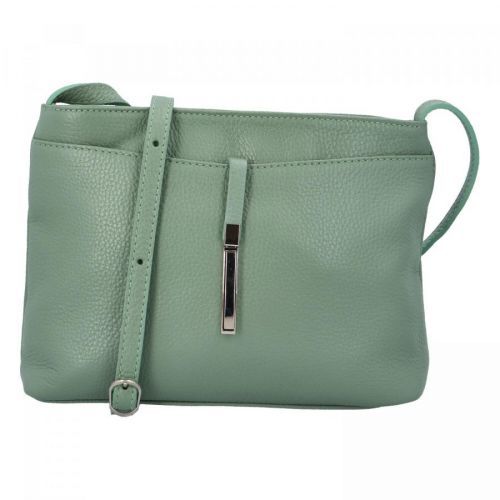 Dámská kožená kabelka Mirna, zelená
