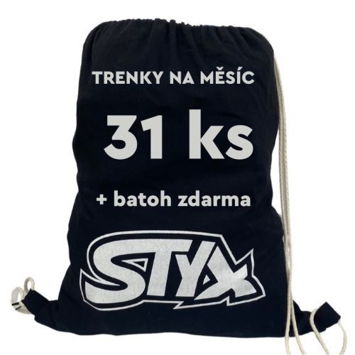 31PACK pánské trenky Styx klasická guma - trenky na měsíc XL, trenýrky