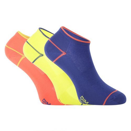2PACK dámské ponožky DIM nízké vícebarevné (DI000AA5-8RG) M