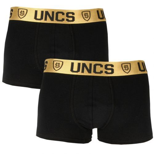 2PACK pánské boxerky UNCS Goldman nadrozměr (21L171PSPP) 4XL