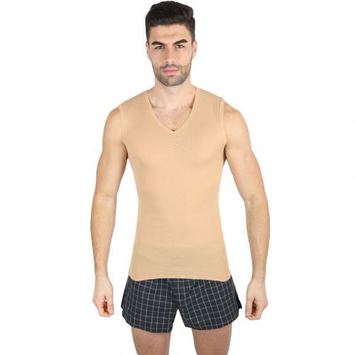 Pánské neviditelné tílko Covert béžové (155233-410) S