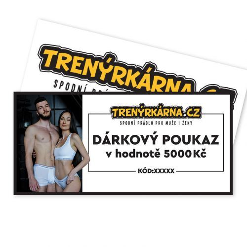 Elektronický voucher 5000,- (zaslání pouze e-mailem) uni
