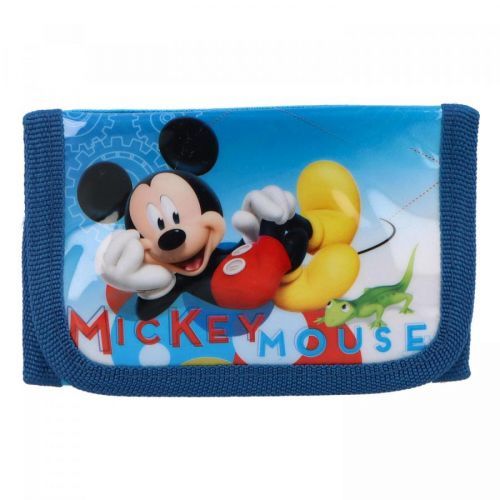 Dětská textilní peněženka Mickey, tmavě modrá