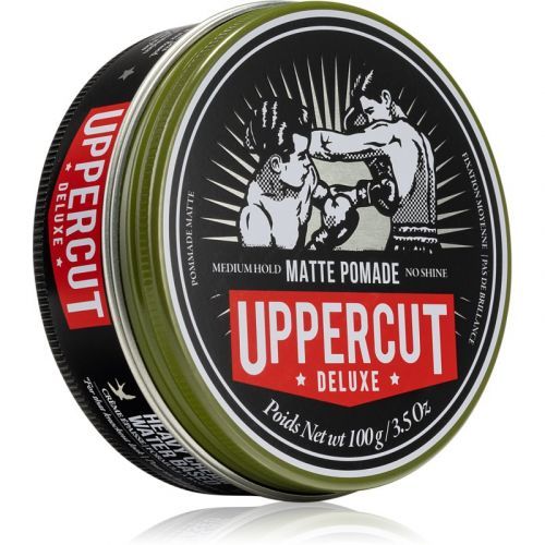 Uppercut Deluxe Matt Pomade matující pomáda na vlasy pro muže 100 g