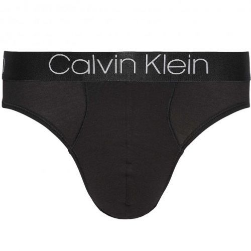 Slipy Calvin Klein s modalem LUXE HIP Brief NB1555A- 001 Černá Barva: Černá, Velikost: L