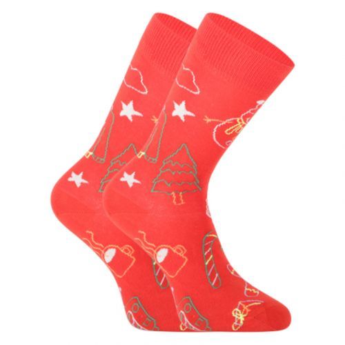 Ponožky Happy Socks Ho Ho Ho Sock (HOH01-4300) L