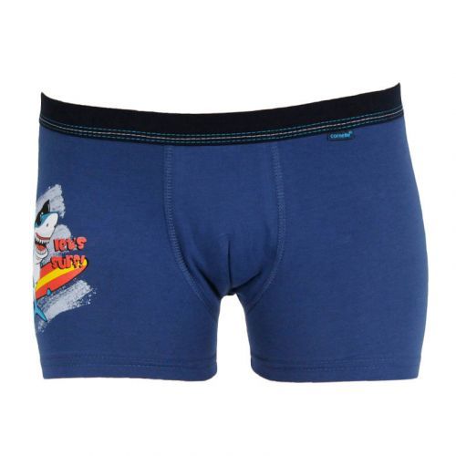 Dětské boxerky Cornette Kids modré (701/105) 110, trenky / trenýrky