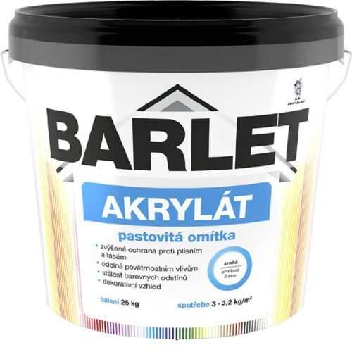 Barlet akrylát zrnitá omítka 2mm 25kg 5441