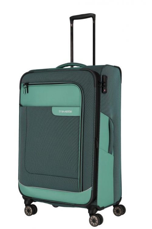 Travelite Viia 4w L Green kufr