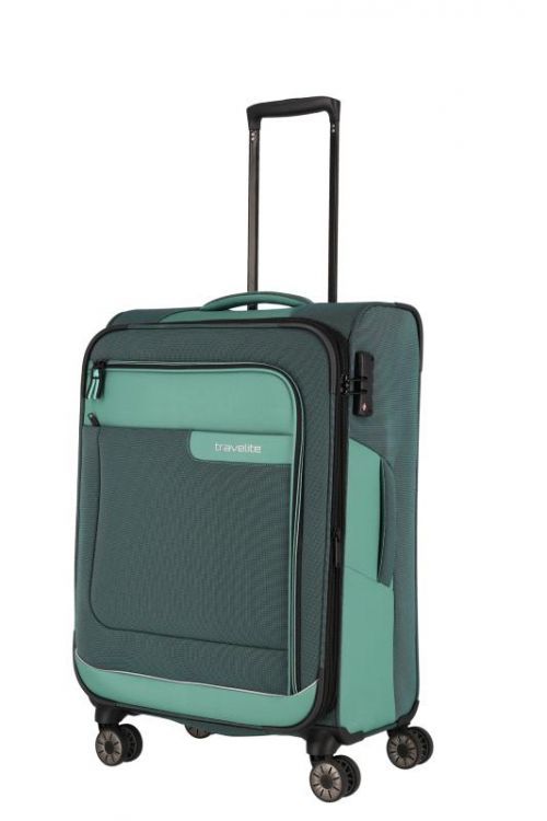 Travelite Viia 4w M Green kufr