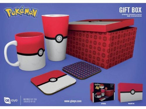 GB EYE Dárkový set Pokemon - Pokeball