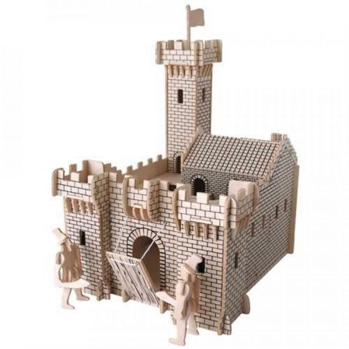 Woodcraft construction kit Woodcraft Dřevěné 3D puzzle hrad I