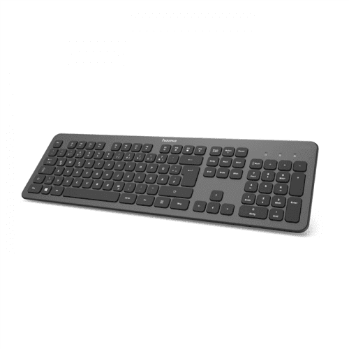 Bezdrátová klávesnice HAMA KW-700, antracitová/černá