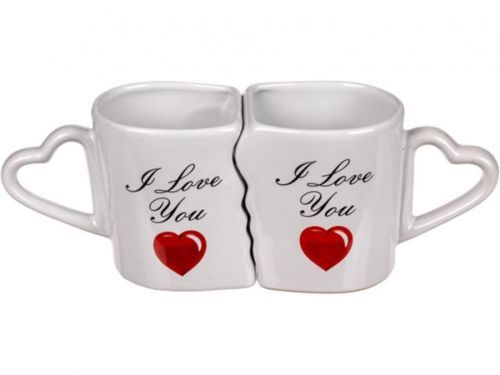 Zamilované hrníčky I LOVE YOU se srdíčkovými oušky