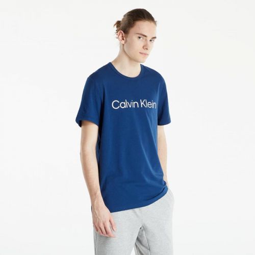 Calvin Klein Ckr Steel Loungewear S/S Crew Neck Blue Shadow S