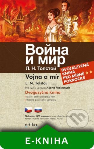 Vojna a mír B1/B2 - Lev Nikolajevič Tolstoj, Aljona Podlesnych, Aleš Čuma (ilustrátor)