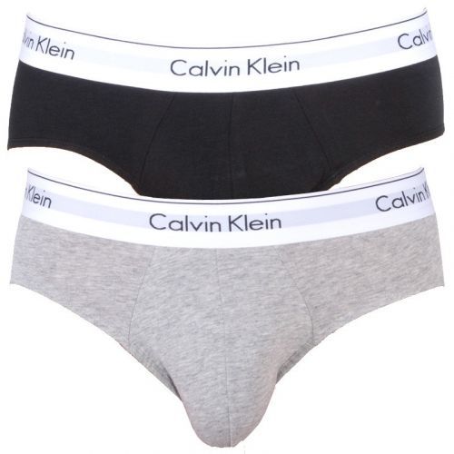 2PACK pánské slipy Calvin Klein vícebarevné (NB1084A - BHY) S