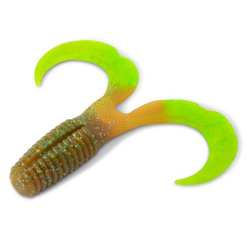 Iron Claw nástraha Curly One 12 cm, vzor MOC, 12 ks-8048700