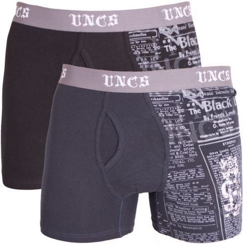 2PACK pánské boxerky UNCS Angelo nadrozměr 3XL