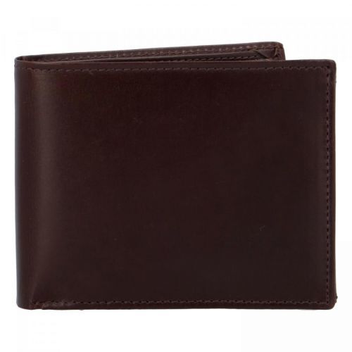 Kožená pánská hnědá broušená peněženka - Anuk hnědá