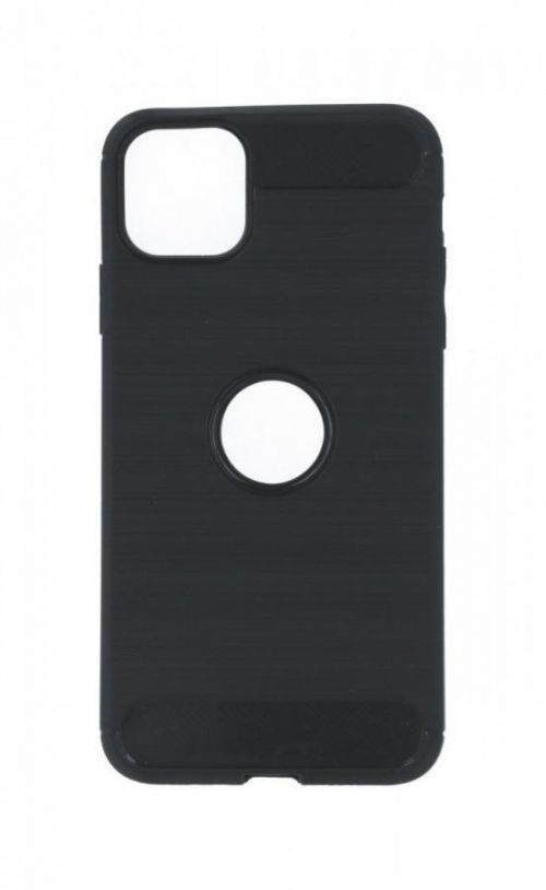 Kryt TopQ iPhone 11 Pro Max silikon černý 69381