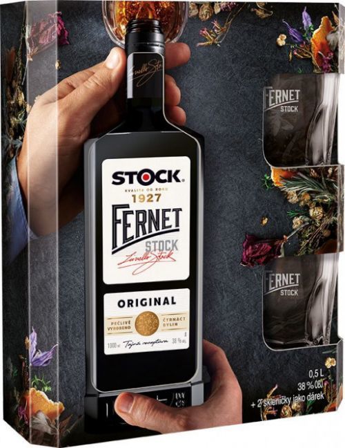 Fernet Stock 38 % 0,7 l (Dárkově baleno)