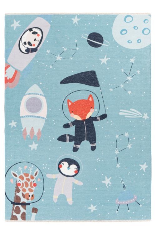 Obsession koberce Kusový koberec My Greta 600 space blue - 115x170 cm Modrá