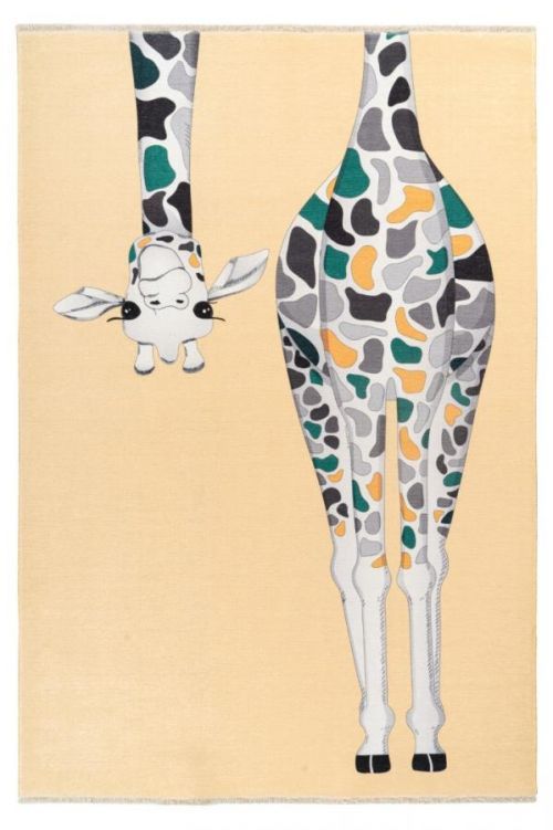 Obsession koberce Kusový koberec My Greta 602 giraffe - 115x170 cm Vícebarevná