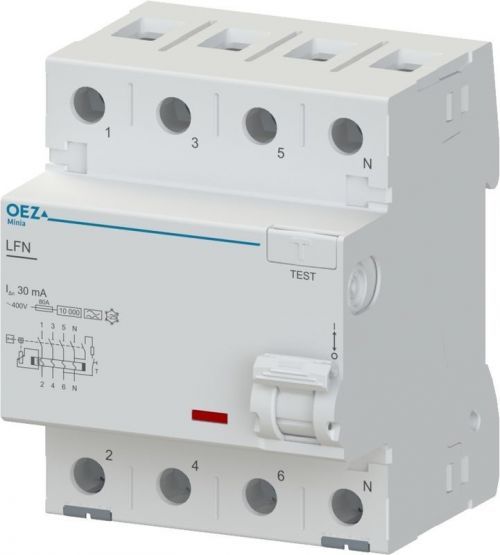 Chránič proudový OEZ LFE-40-4-030A