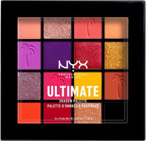 NYX Professional Makeup Ultimate Shadow Paletka 16 očních stínů - Festival 13,28g