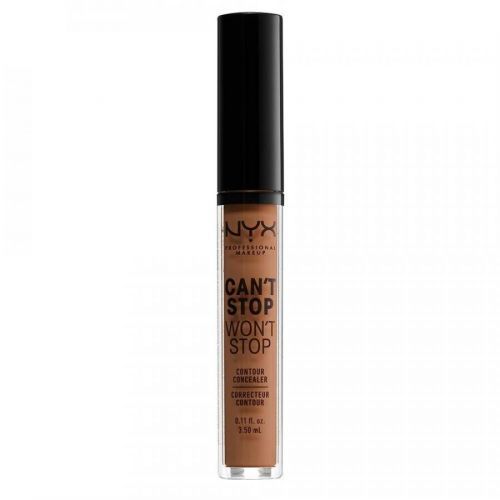 NYX Professional Makeup Can't Stop Won't Stop korektor - odstín 15.7 Warm Caramel 3,5ml