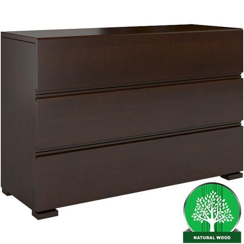 Dřevěná komoda borovice 3S Skandica vestre palisander