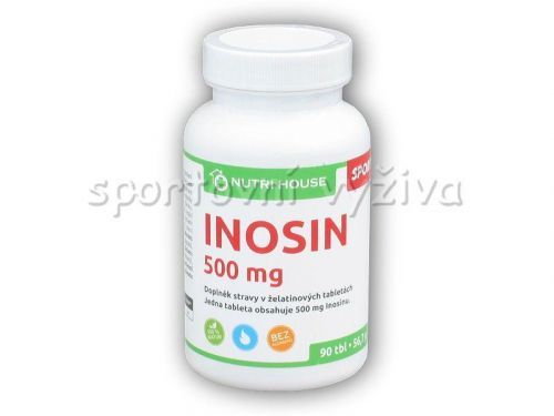 Nutri House Inosine 500mg 90 kapslí