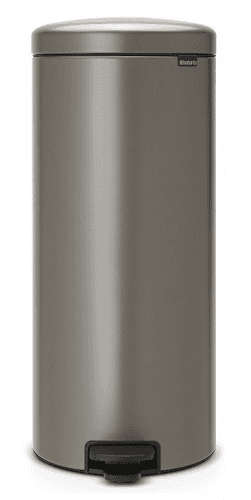 Pedálový odpadkový koš Newlcon Brabantia platinový 30 l