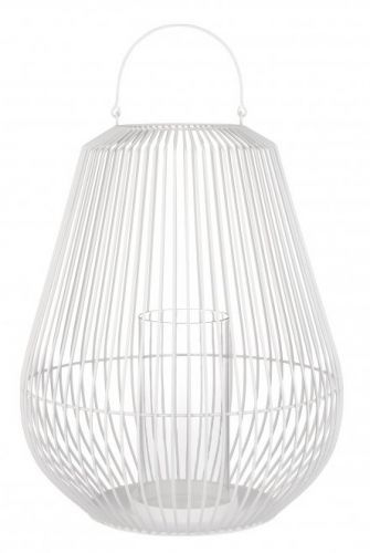 Lucerna NIDEA Blomus 76 cm bílá