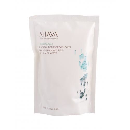 AHAVA Deadsea Salt 250 g přírodní koupelová sůl z mrtvého moře pro ženy