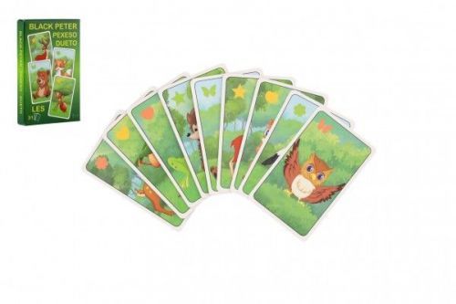 Černý Petr Les kreslená společenská hra