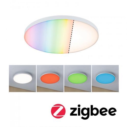 PAULMANN LED Panel Smart Home Zigbee Velora kruhové 400mm RGBW bílá stmívatelné 79897