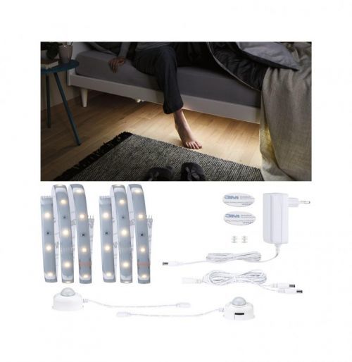 PAULMANN MaxLED 250 LED Strip Night Comfort základní sada 1m 2x4W 60LEDs/m 2700K 24VA 78894