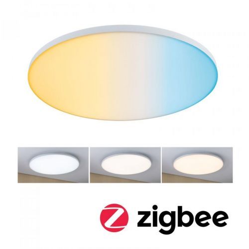 PAULMANN LED Panel Smart Home Zigbee Velora kruhové 600mm měnitelná bílá bílá stmívatelné 79896