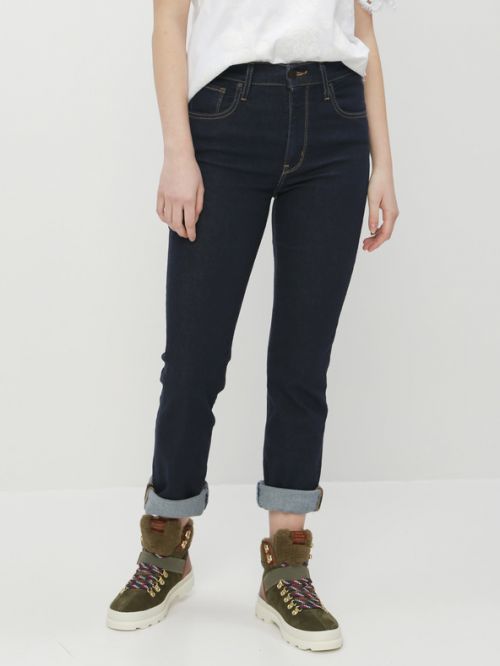 Levi's® 724™ Hight Rise Straight Jeans Modrá