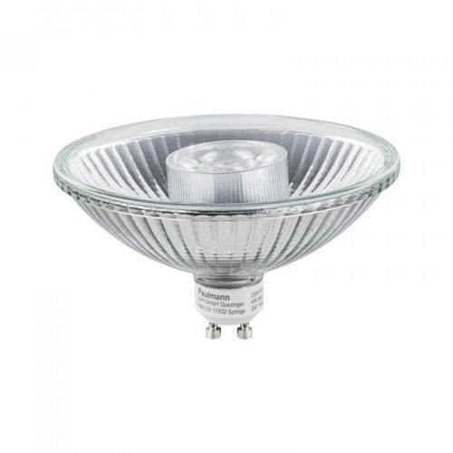 PAULMANN LED reflektor GU10 QPAR111 230V 6,5W 2700K stmívatelné stříbrná 28901