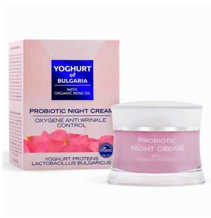 BioFresh Noční probiotický krém Organic Rose Oil 50 ml