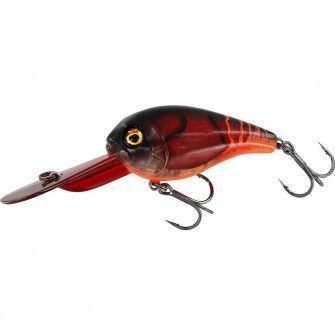 Westin: Wobler MegaBite DR Crankbait 6cm 19g Floating 3D Fire Craw