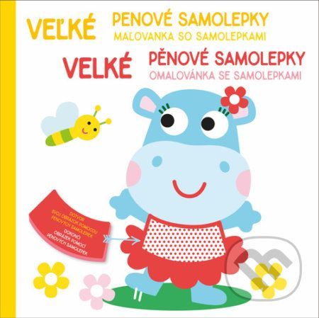 Veľké penové samolepky: Hroch - YoYo Books