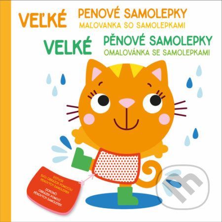 Veľké penové samolepky: Mačka - YoYo Books