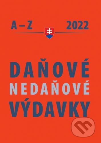 Daňové a nedaňové výdavky 2022 - Poradca s.r.o.