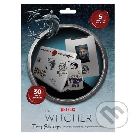 Set samolepek Zaklínač