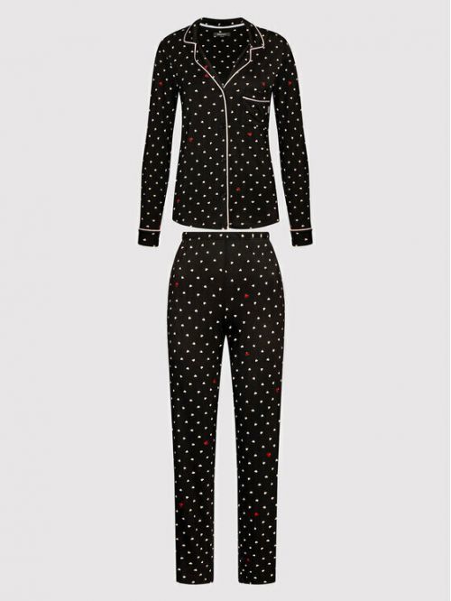 Dámský set pyžama - YI2922448 - 002 - DKNY - L - černá