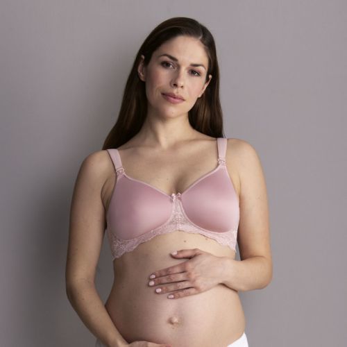 Miss Lovely podprsenka na kojení s pěnovou výztuží 5086 rosewood - Anita Maternity - 90C